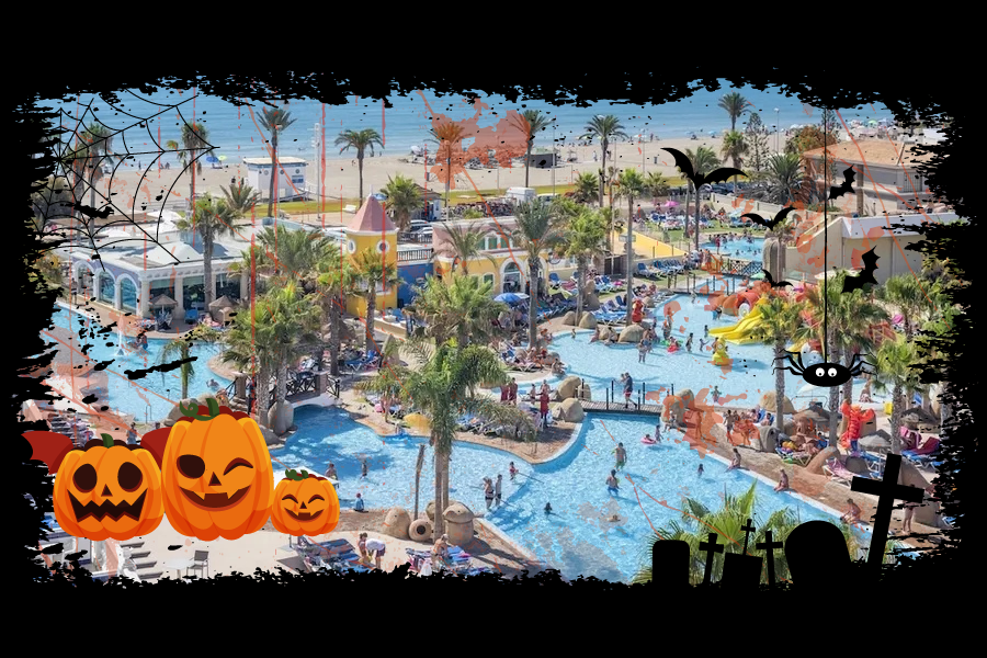 🕸️🎃¡HALLOWEEN FRENTE AL MAR CON TODO INCLUIDO!🍸 Hotel 4* con programación especial | Roquetas del mar
