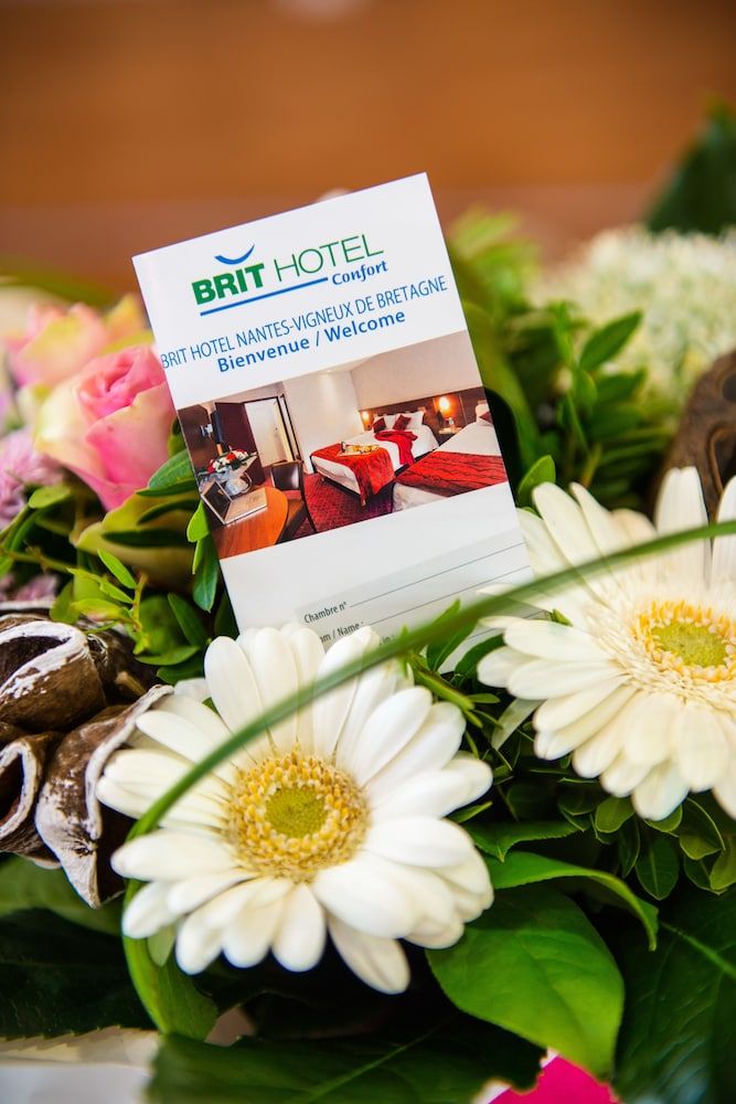 Brit Hotel Nantes Vigneux - L'Atlantel 4 estrelas em Vigneux-de-Bretagne