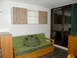Studio in Les Deux Alpes, With Wonderful Mountain View and Furnished Garden