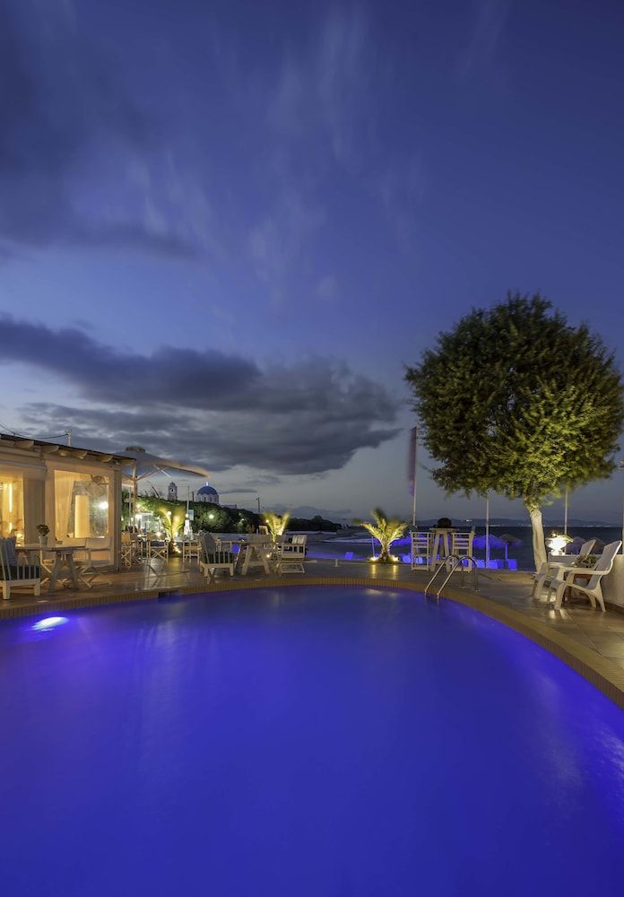 Oasis Scala Beach Hotel 3 estrelas em Skala