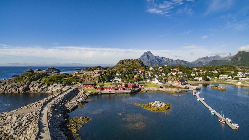 Vandrerhjem Kabelvåg Rorbuer -1 estrellas en Svolvær