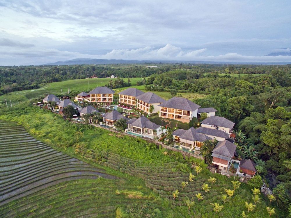 Sahaja  Sawah Villa Retreat 4 étoiles à Selemadeg