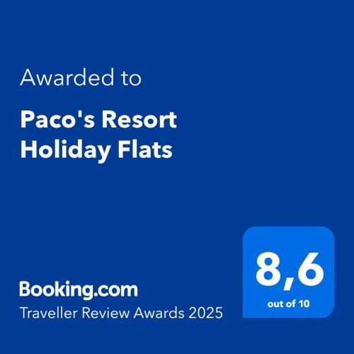 Paco's Resort Holiday Flats 2