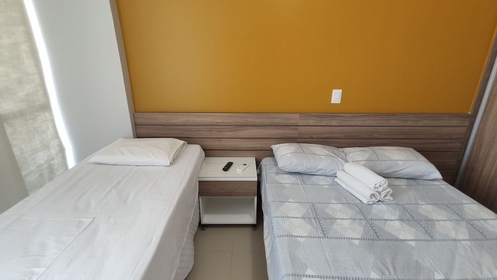 Areias do Mar | 2 Quartos Garden Familia A113 -1 estrellas en Barra de São Miguel