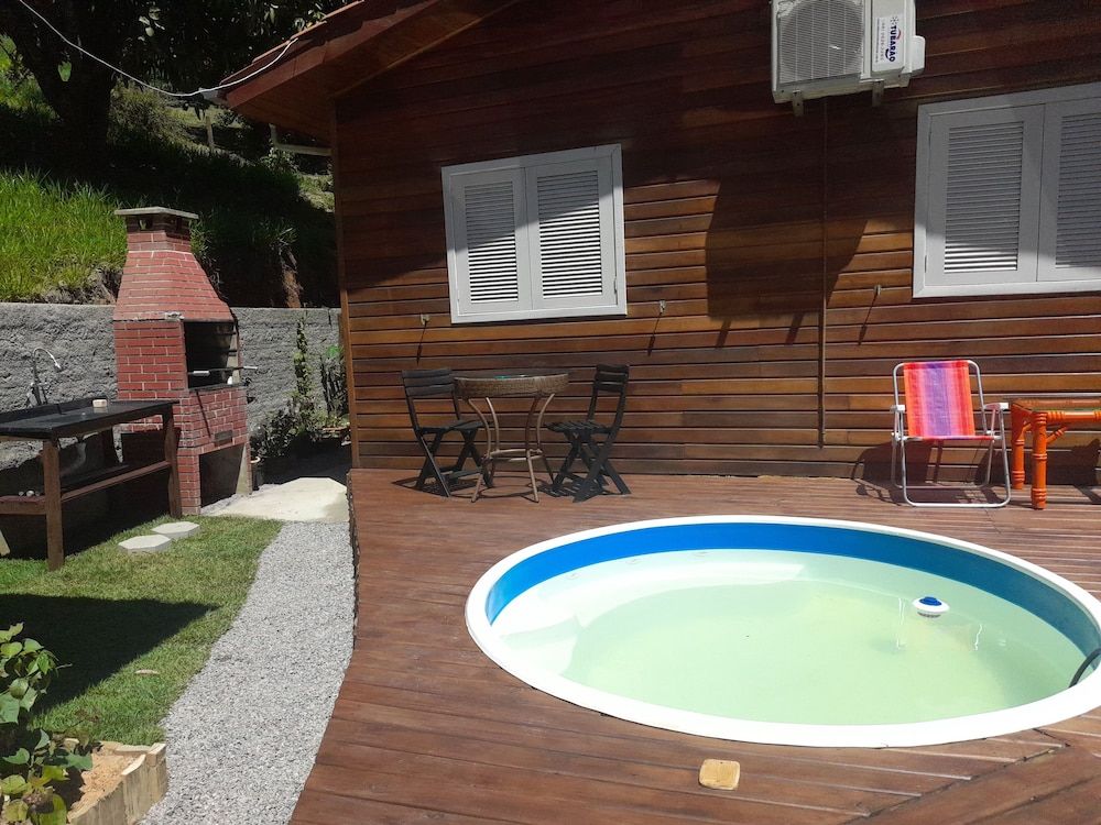 Chale Sol da Montanha em Termas Gravatal