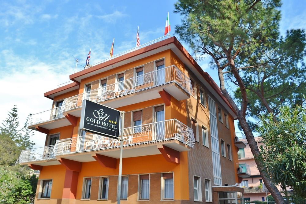 Gold Hotel 3 estrelas em Bordighera