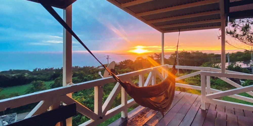 PANORAMA Ocean View Cottage -1 estrelas em Motobu