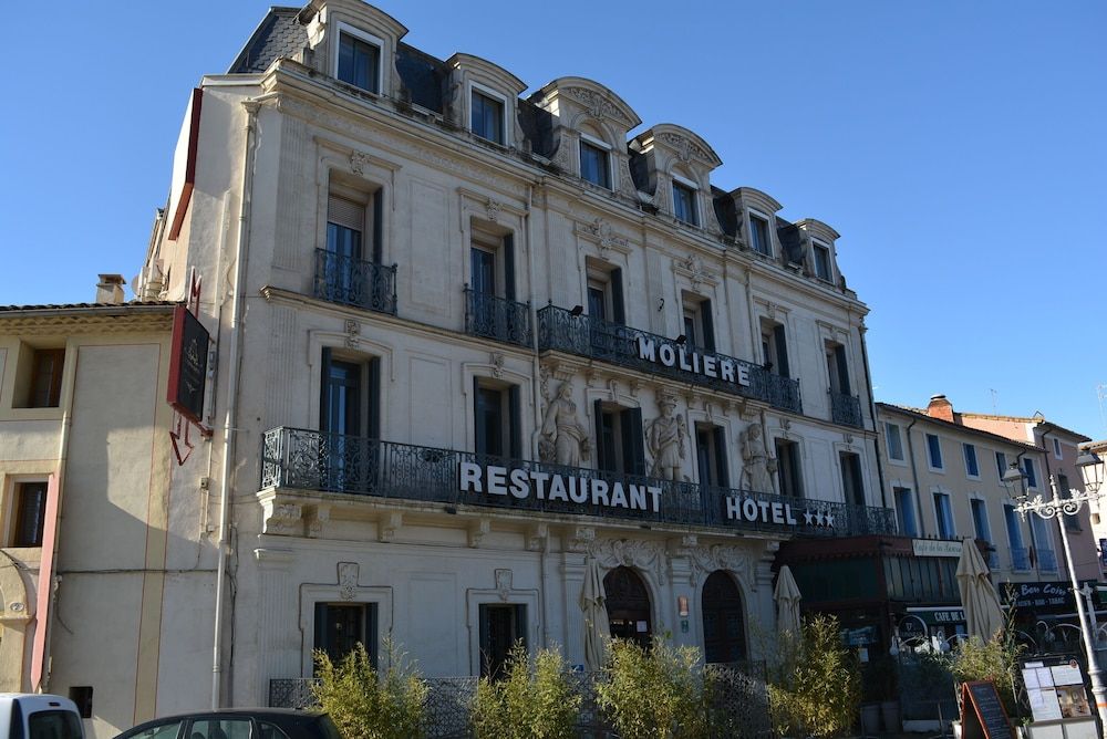 Le grand hôtel Molière 3 estrelas em Pézenas