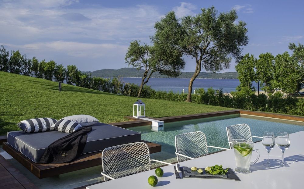 Avaton Luxury Beach Resort - Relais & Chateaux 5 estrelas em Ouranoupoli