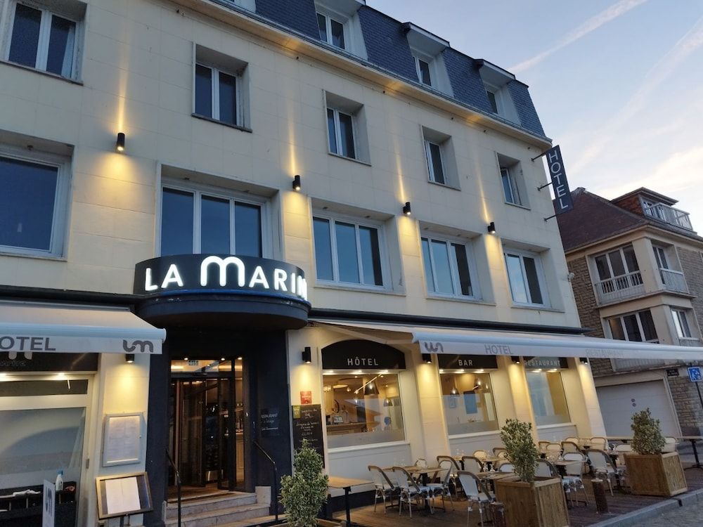 Grand Hôtel de la Marine 3 estrelas em Port-en-Bessin-Huppain