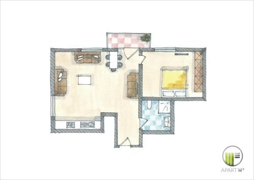 City Hotel ApartW3 - kostenlos parken 3