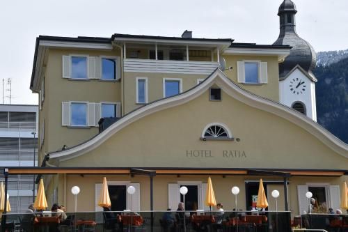 Hotel Rätia 3 estrelas em Ilanz