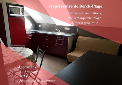 Studio avec mezzanine Berck-Plage Hyper-centre 3