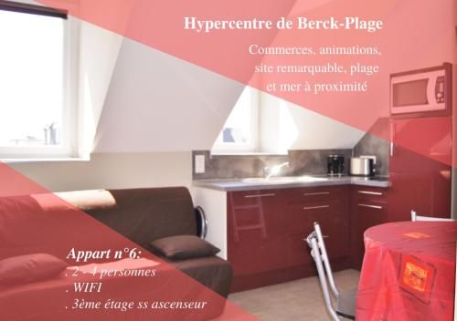 Studio avec mezzanine Berck-Plage Hyper-centre 2