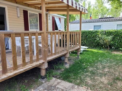 Mobil-home domaine de Dugny 4 estrelas em Onzain