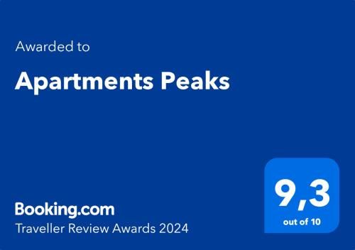 Apartments Peaks 2