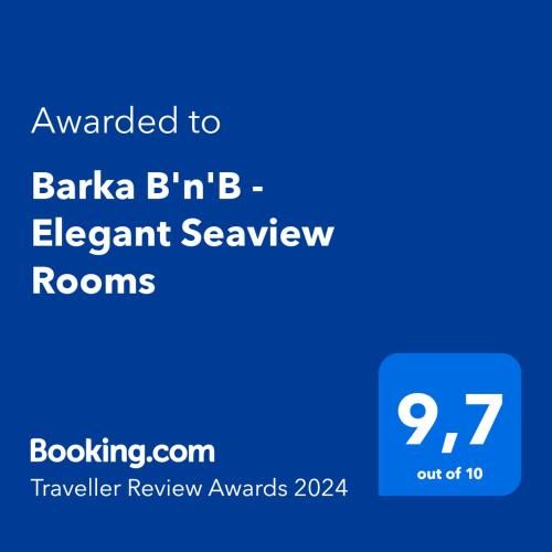 Barka B'n'B - Elegant Seaview Rooms 2