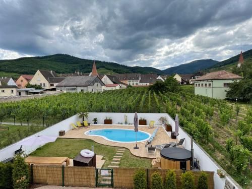 Alsacebnb - Gîte 12 personnes dans le vignoble - Piscine privée & Spa 2