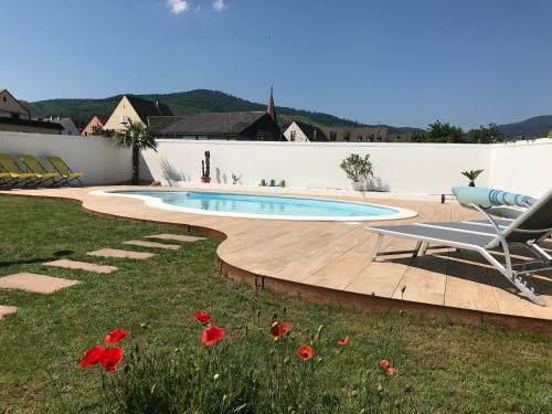 Alsacebnb - Gîte 12 personnes dans le vignoble - Piscine privée & Spa 4 estrellas en Ammerschwihr