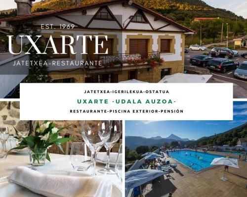 Uxarte -Alojamiento, restaurante y piscinas 2 estrellas en Irún