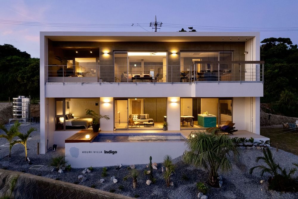 KOURI VILLA Indigo -1 estrellas en Nakijin