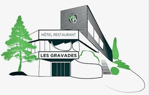 Logis Hotel Les Gravades Ussel 3 estrelas em Molsheim