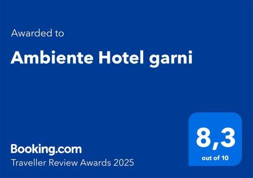 Ambiente Hotel garni 3
