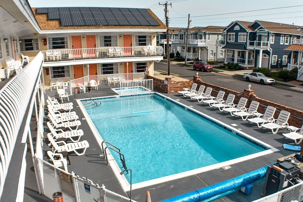 Blue Water Motel 3 étoiles à Wildwood Crest