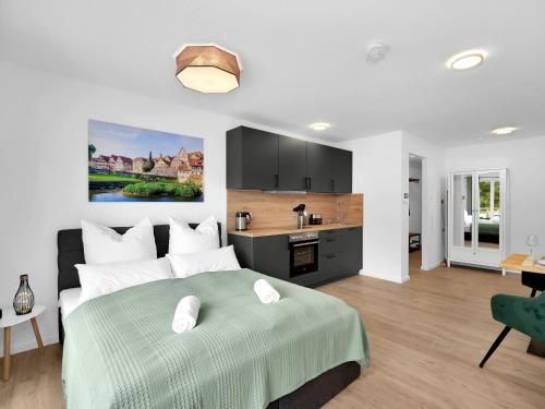 INhome Studio Apartment - Küche - Parken - TV 3 estrelas em Schwäbisch Hall
