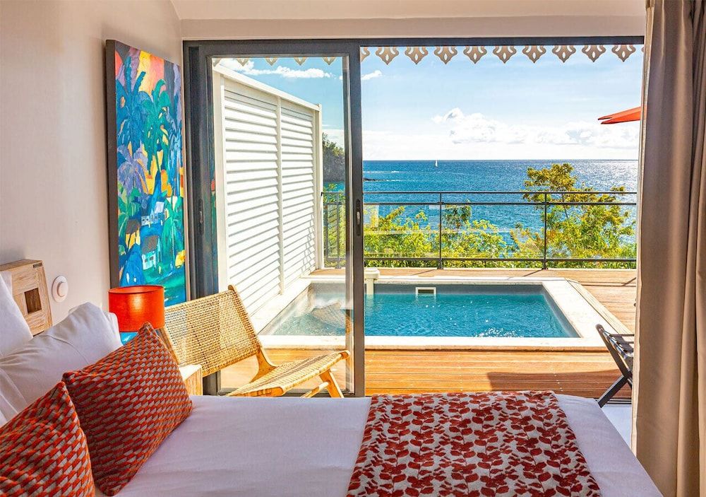 Les Galets Rouges Lodges Spa 4 estrelas em Bouillante