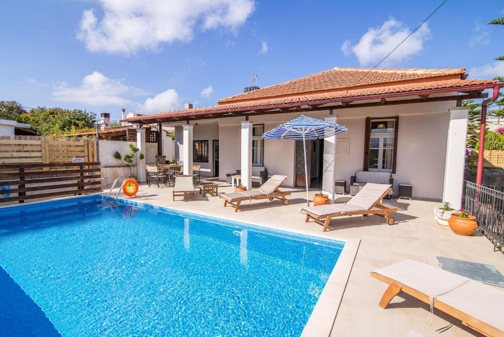 Villa Maro Large Private Pool A C Wifi - 2424 -1 estrellas en Káto Kefalás