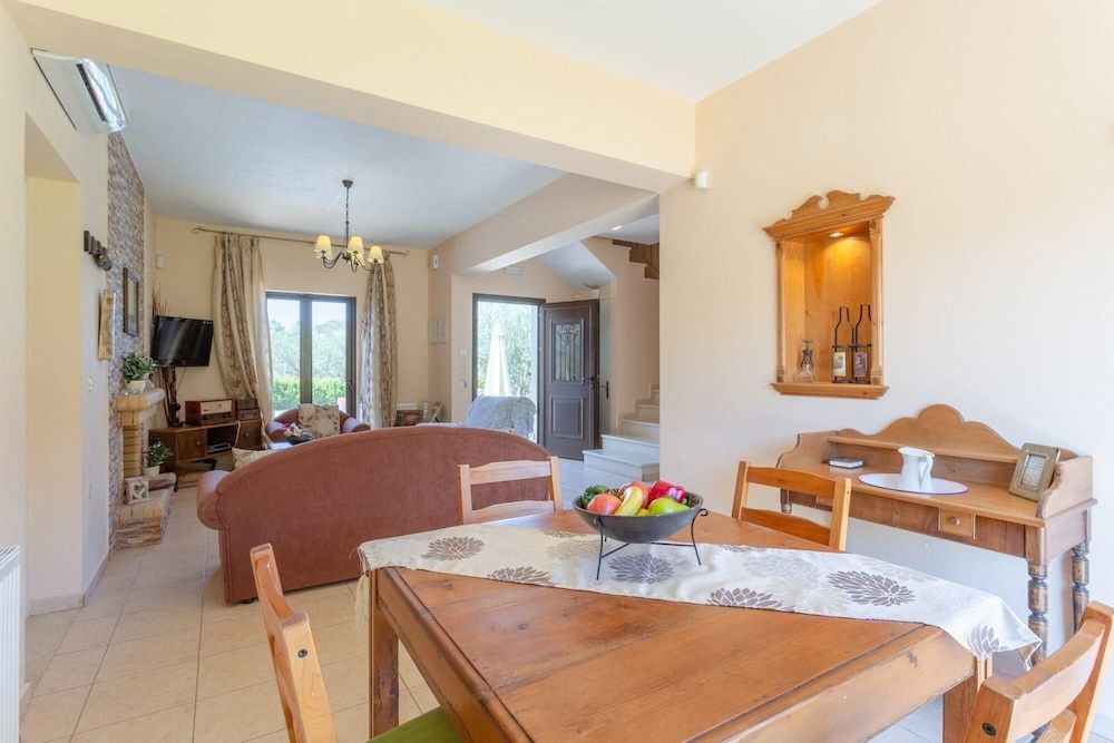Villa Eufrosini Large Private Pool Walk to Beach Sea Views A C Wifi Car Not Required - 2301 3