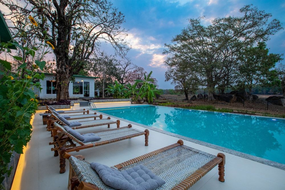 The Riverwood Forest Retreat-Kanha 5 estrellas en Kānha