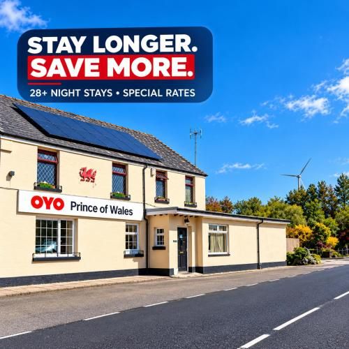 OYO Prince of Wales Country Hotel 3 estrellas en Nant-y-bwch