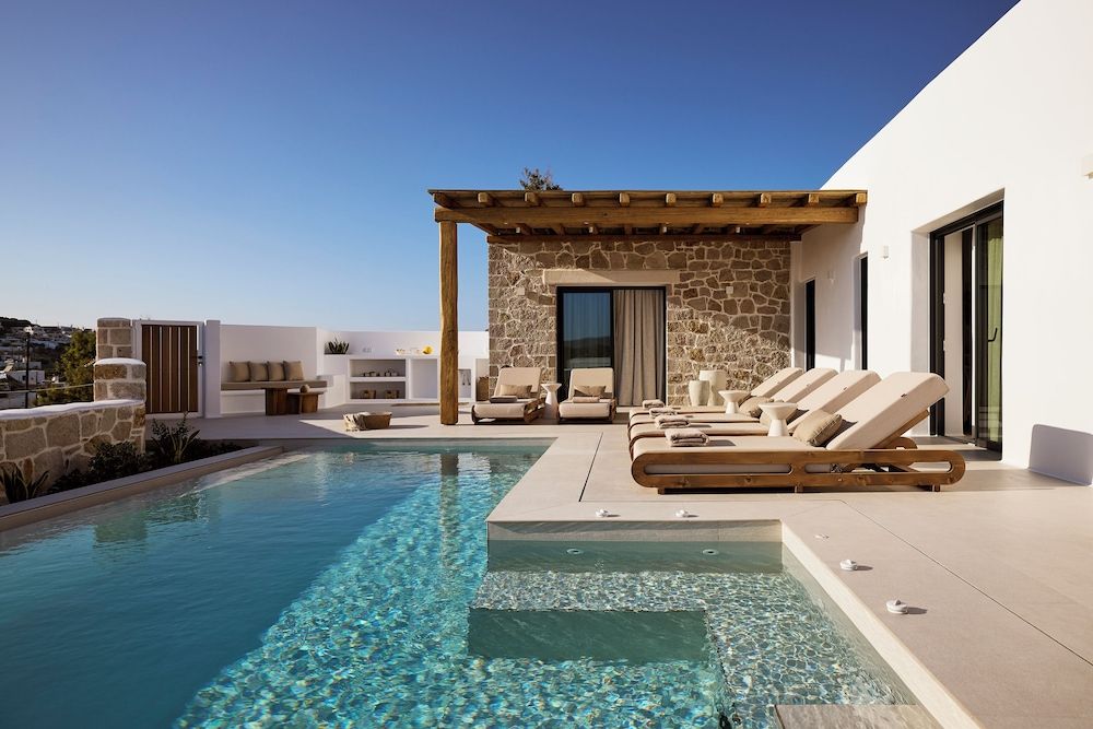 Villa Aethera Milos -1 estrellas en Tripití