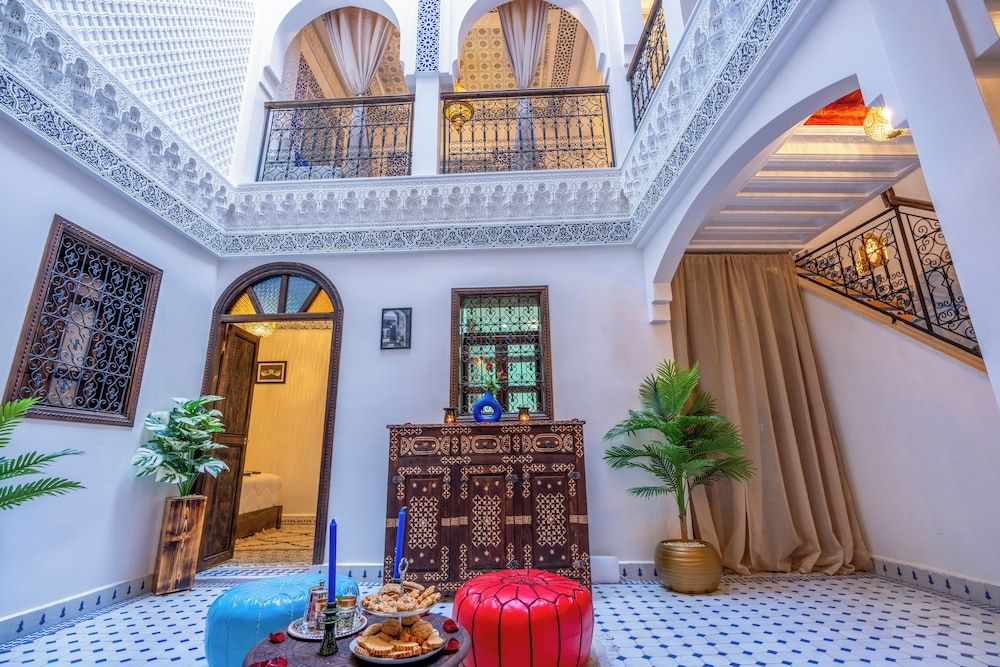 Riad la perle bleue Marrakech -1 estrellas en Marrakech