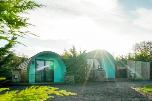 Original Glamping Pod with Hot Tub 5 étoiles à Frodsham