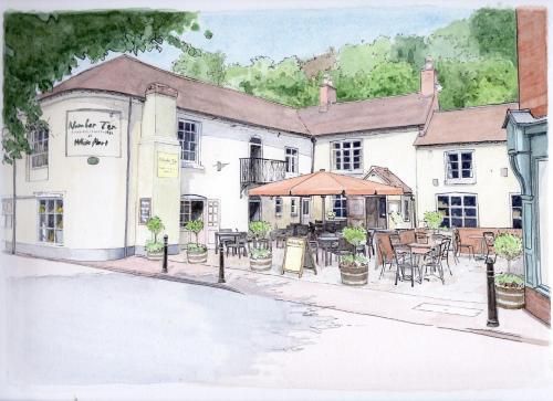 White Hart Cafe Bar & Bistro 4 étoiles à Ironbridge