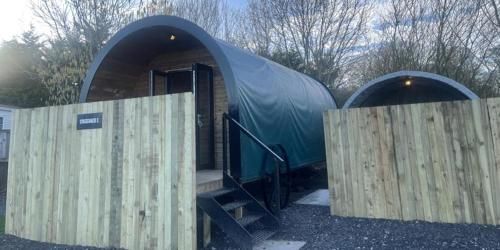 Dog Friendly Stagecoach Glamping Pod with Hot Tub 2