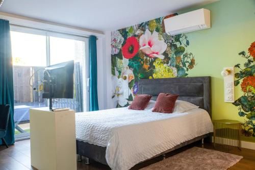 Suite Touraco, clim, balneo, terrasse - Parc des Oiseaux -1 estrellas en Villars-les-Dombes