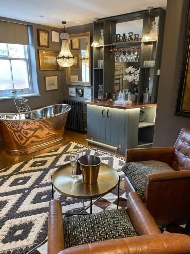 The Barth Room at Cheshire Boutique Barns 5 étoiles à Nantwich