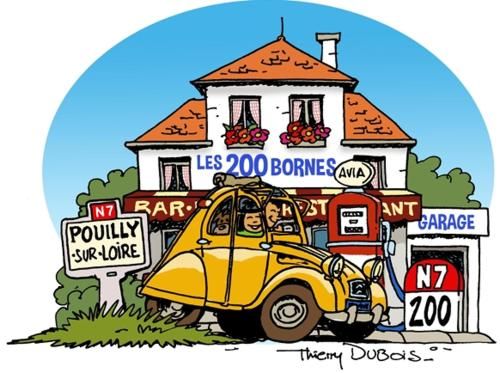 Logis Hôtel Les 200 Bornes -1 estrellas en Pouilly-sur-Loire