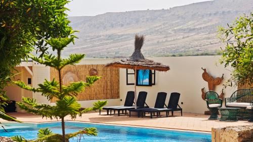 Beachfront Villas - The Mogador's Oasis -1 estrellas en Akermoud