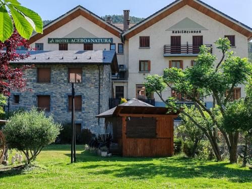 Hotel Acebo & Natura 1 estrellas en Castiello de Jaca